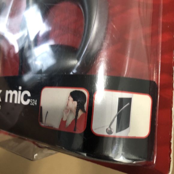 NEW SEALED Labtec Desk Mic 524 Desktop Microphone - New in package. - Picture 2 of 4